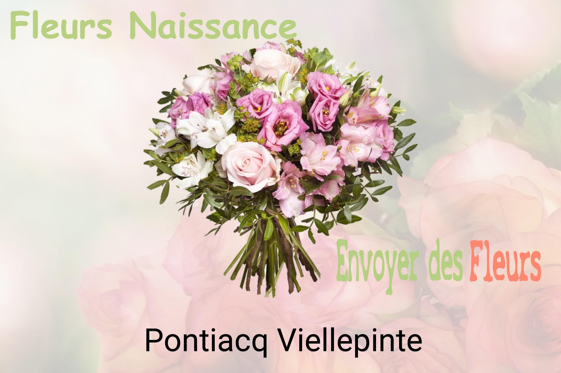 Bouquet de fleurs de naissance livré à Pontiacq-Viellepinte